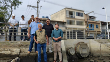 Parlamentares pernambucanos visitam obras de macrodrenagem em Vitória