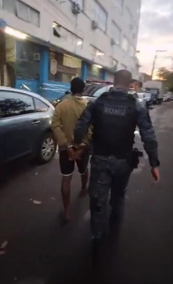 Homem é detido pela Guarda de Vitória após invadir clínica em Santa Lúcia