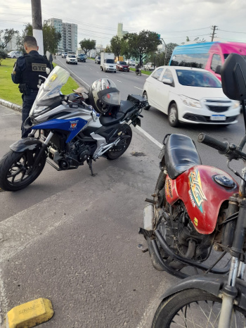 condutores sem cnh abordados pela guarda de vitória