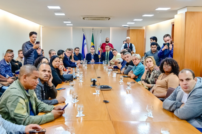 Assinatura do contrato com a Caixa para macrodrenagem