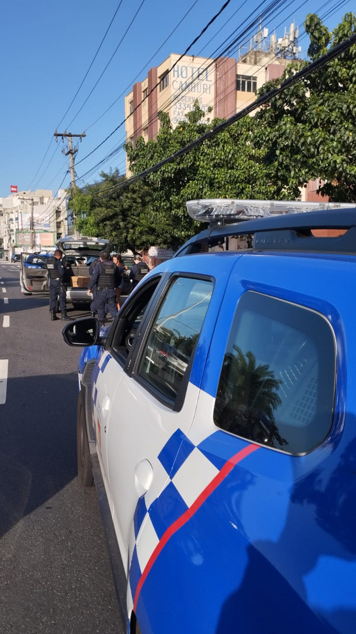 Com ajuda da tecnologia, Guarda de Vitória recupera carro furtado em Cariacica