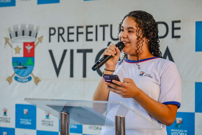Inauguração da Reforma das Quadras de Esportes da EMEF Ebér Louzada Zipinotti