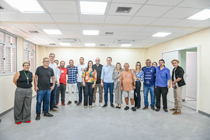 Visita nas Obras do CRAS de Itararé