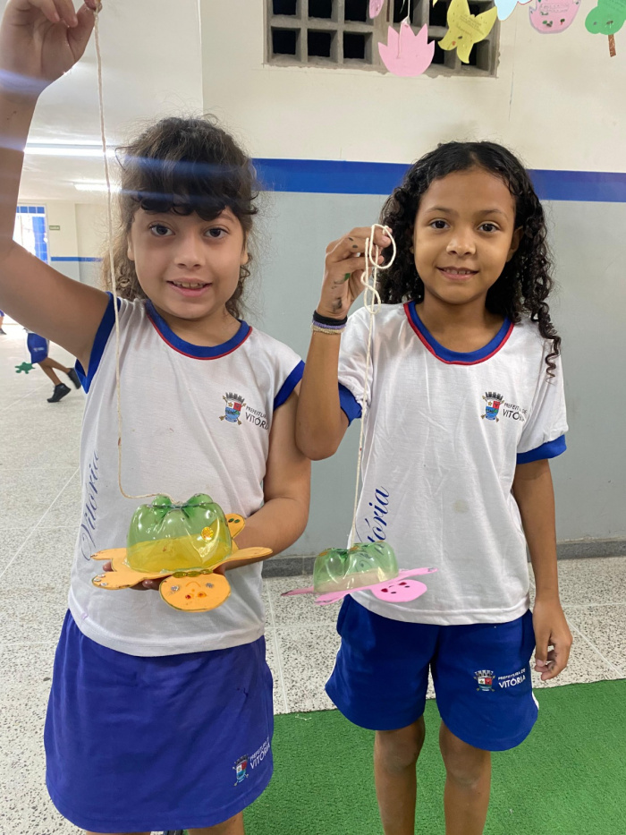 Estudantes celebram o meio ambiente na Emef Maria Stella de Novaes