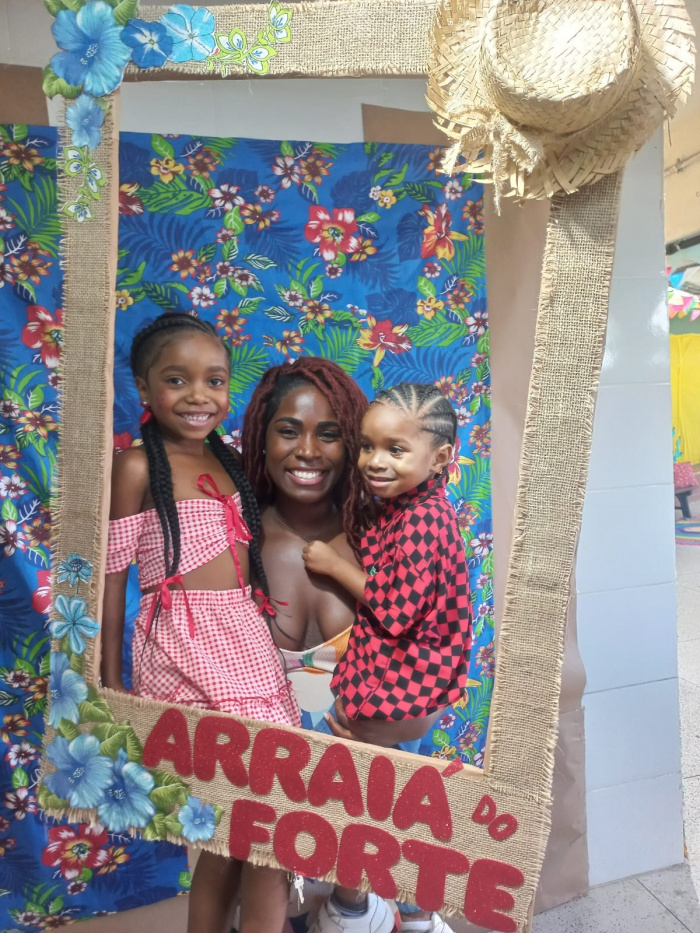 Arraiá do Forte agita CMEI Robson Nassur, no Forte São João