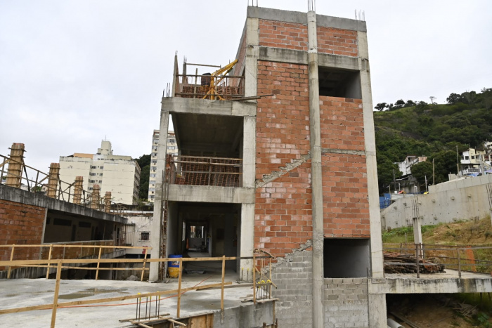 Obras da nova Emef São Vicente de Paulo