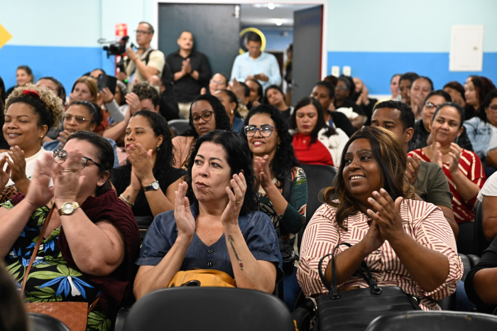 Treinamento das Merendeiras da Rede de Ensino na EMEF Edna Mattos
