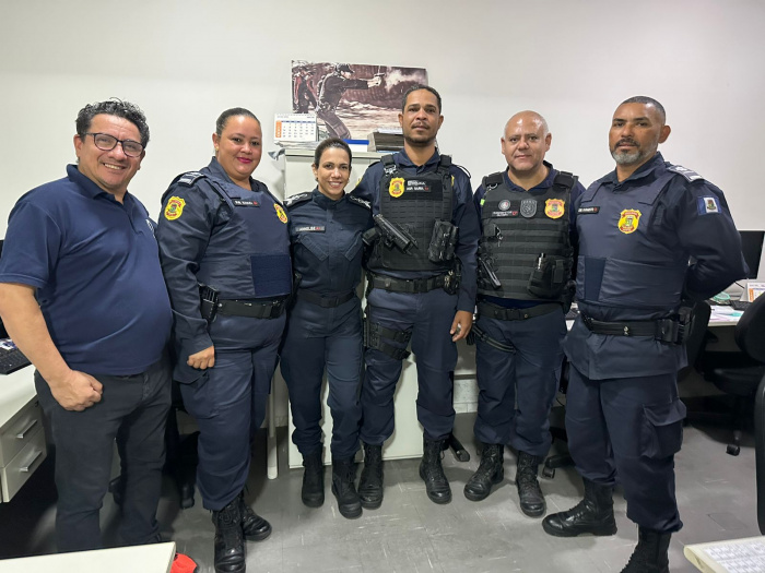 Guarda de Vitória apresenta modelo de ensino e treinamento para equipe de Linhares