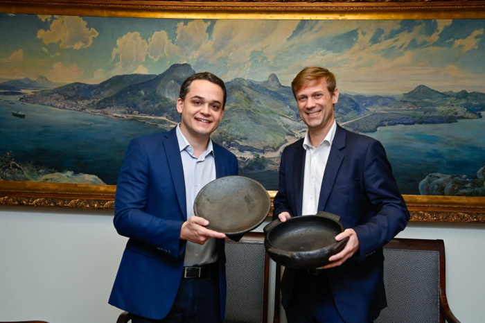 Visita do Cônsul-Geral da República Federal da Alemanha no Rio de Janeiro, Sr. Jan Freigang