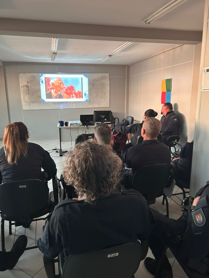 Curso de formação para guardas municipais de Vitória