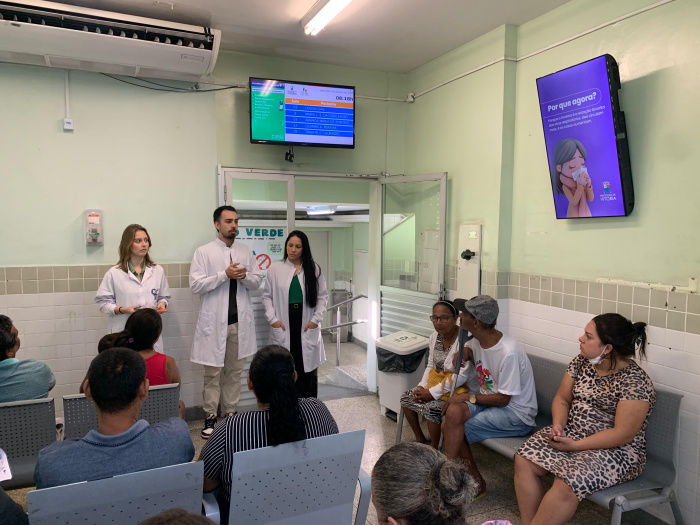Julho Verde: UBS Forte São João promove ação educativa sobre câncer de cabeça e pescoço