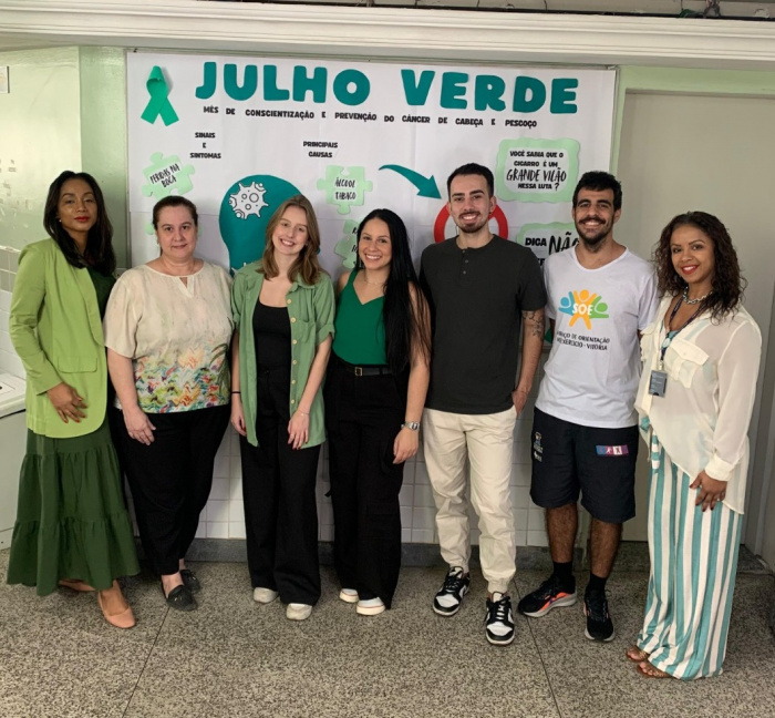 Julho Verde: UBS Forte São João promove ação educativa sobre câncer de cabeça e pescoço