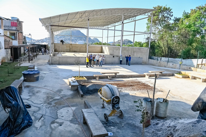 Visita Técnica Obras do Complexo esportivo Alto Tabuazeiro