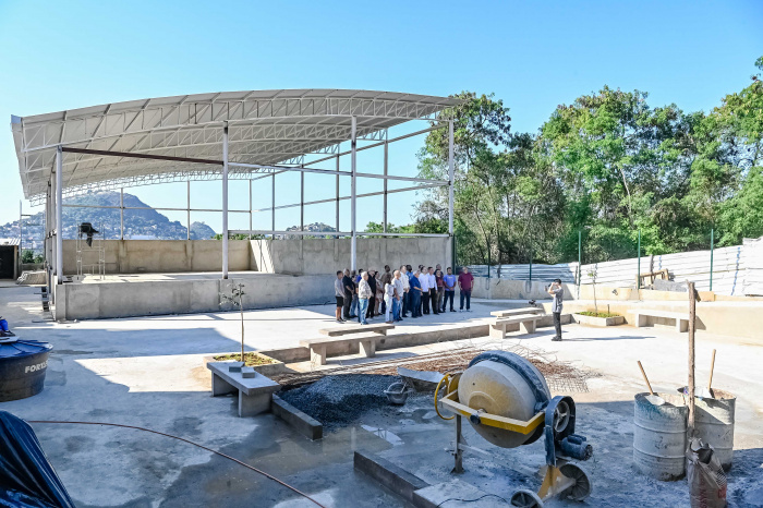 Visita Técnica Obras do Complexo esportivo Alto Tabuazeiro