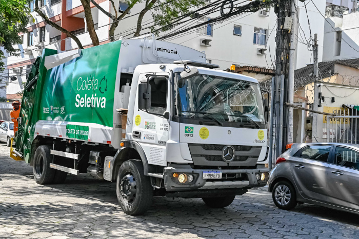 Inicio projeto Eco vidro em Jardim da Penha