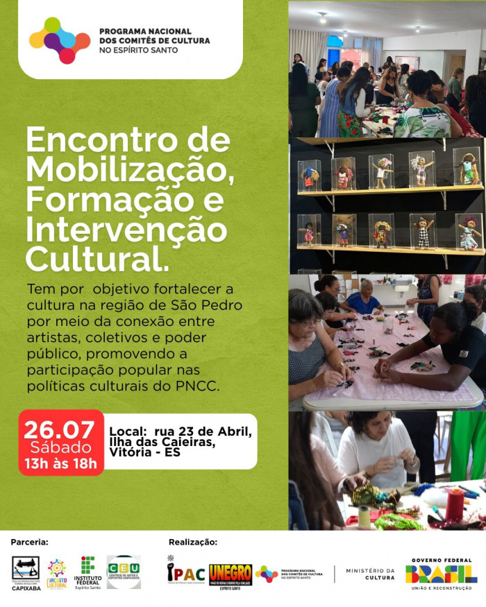 A programação destaca o protagonismo dos alunos e alunas do Circuito Cultural.