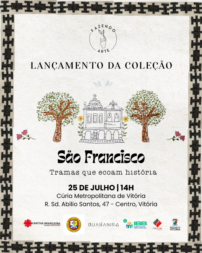 Fazendo Arte: projeto lança nova coleção inspirada em São Francisco