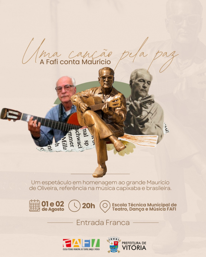 A entrada é gratuita e a classificação indicativa é livre.