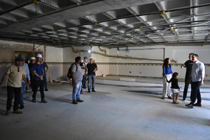 Visita às obras do Cmei Geisla da Cris Militao