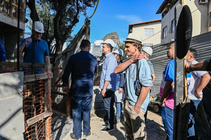 Visita às obras da nova sede do Centro de Referência em Assistência Social de Maruípe