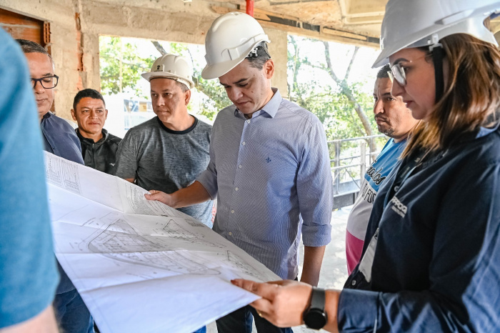 Visita às obras da nova sede do Centro de Referência em Assistência Social de Maruípe