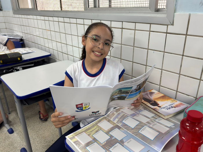 Helena Lourenço, da turma 5º A da EMEF Adão Benezath