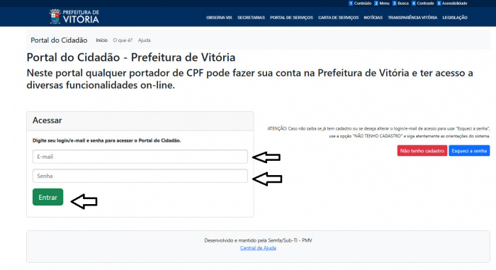 2º passo para sigilo em processos administrativos