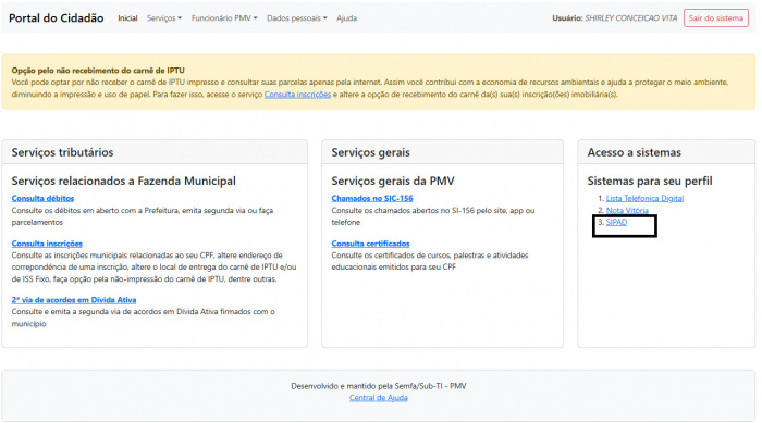 4º passo para sigilo em processos administrativos