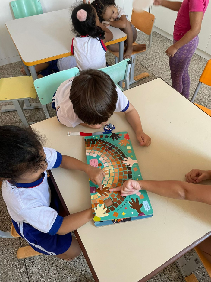 Projeto institucional valoriza diversidade e identidade no CMEI Nelcy da Silva Braga