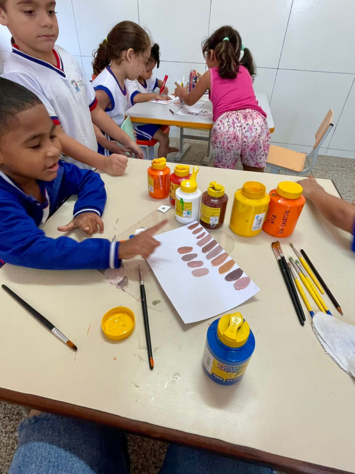 Projeto institucional valoriza diversidade e identidade no CMEI Nelcy da Silva Braga