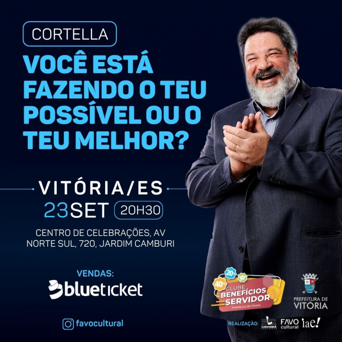 Palestra com Mário Sérgio Cortella