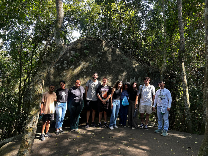 Estudantes de Arquitetura vivenciam experiências no Parque da Fonte Grande