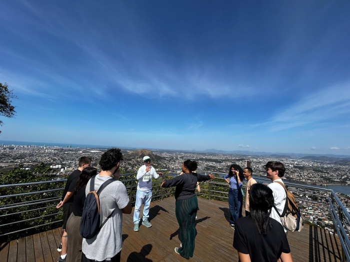 Estudantes de Arquitetura vivenciam experiências no Parque da Fonte Grande