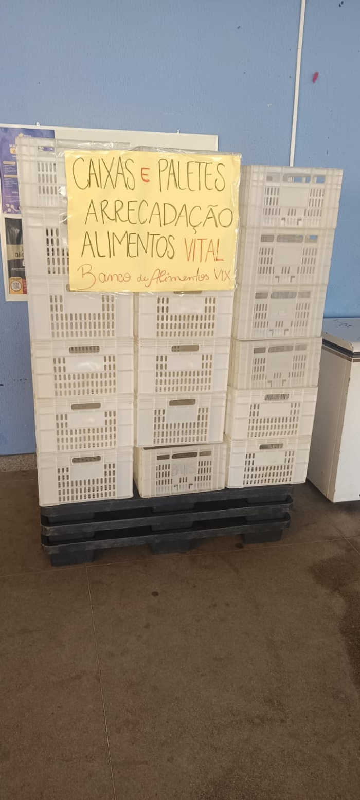 Banco de Alimentos recebe doações para o Vital 2025