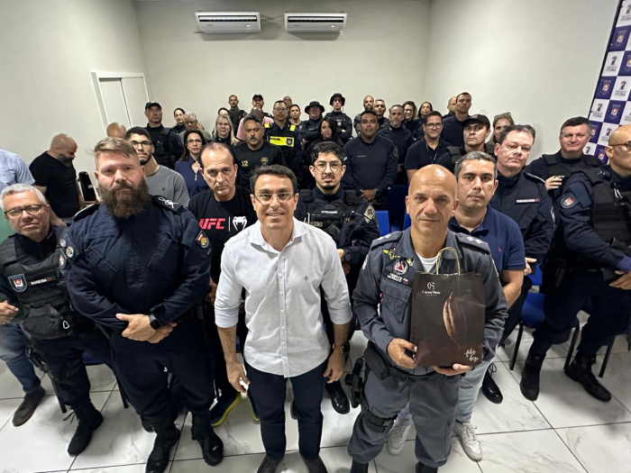 Guarda de Vitória investe em conhecimento e recebe capacitação sobre organizações criminosas