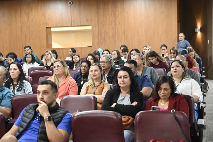Auditório da PMV na I Mostra da Vigilância em Saúde: IntegrAVida