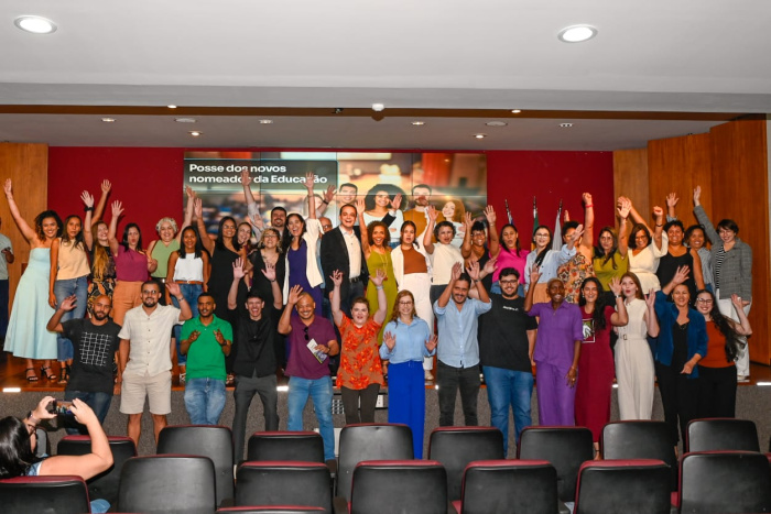 Posse dos novos nomeados da Educação