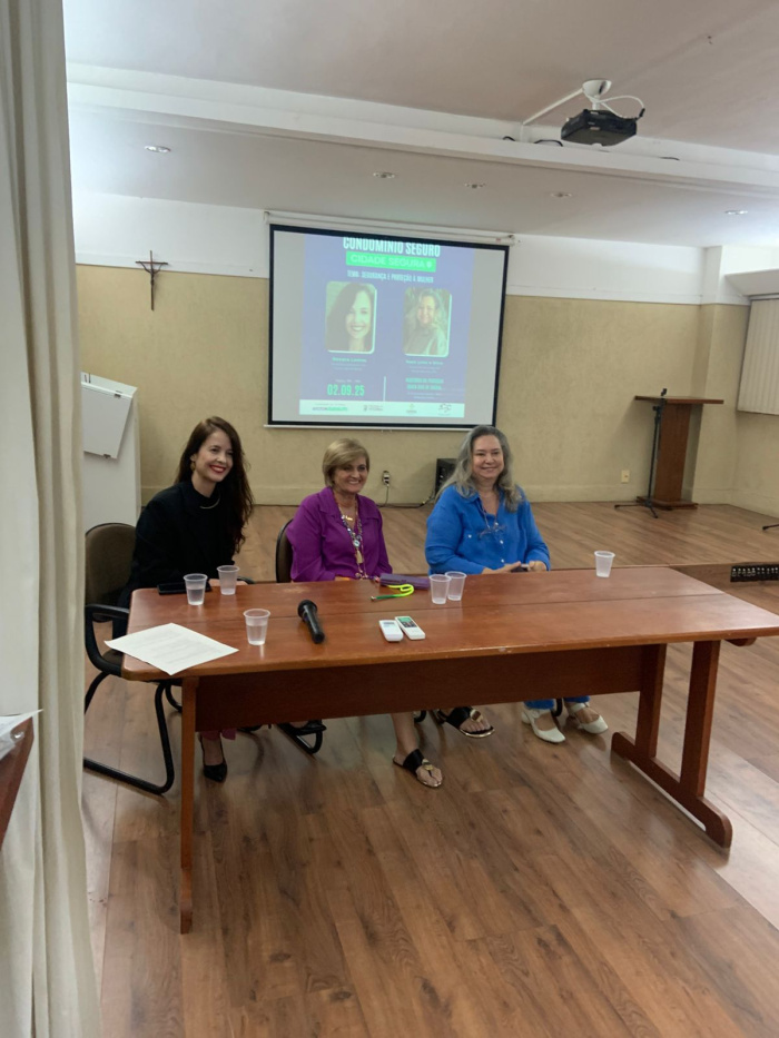 Palestra alerta e conscientiza síndicos sobre violência doméstica