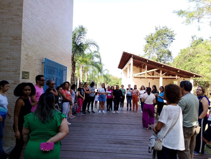 Mata Atlântica e paneleiras inspiram formação de professores no Parque Mulembá