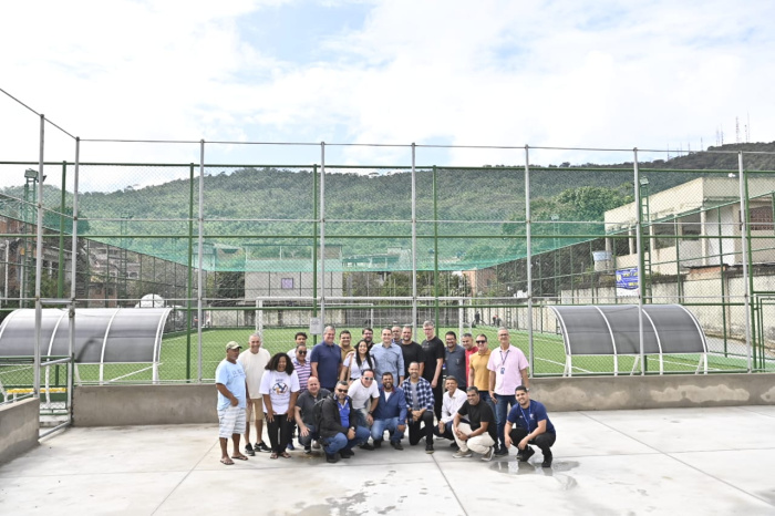 Visita ao novo Complexo de Lazer de Inhanguetá