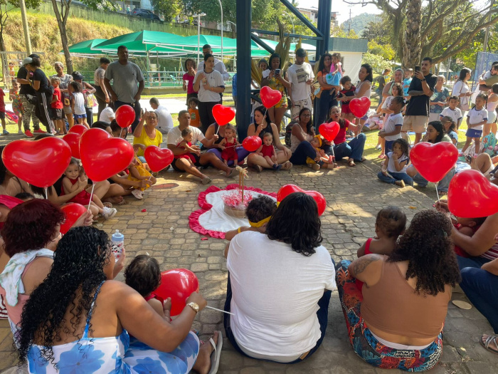 Festa da Família une a comunidade escolar no CMEI Sophia Musengny Loureiro