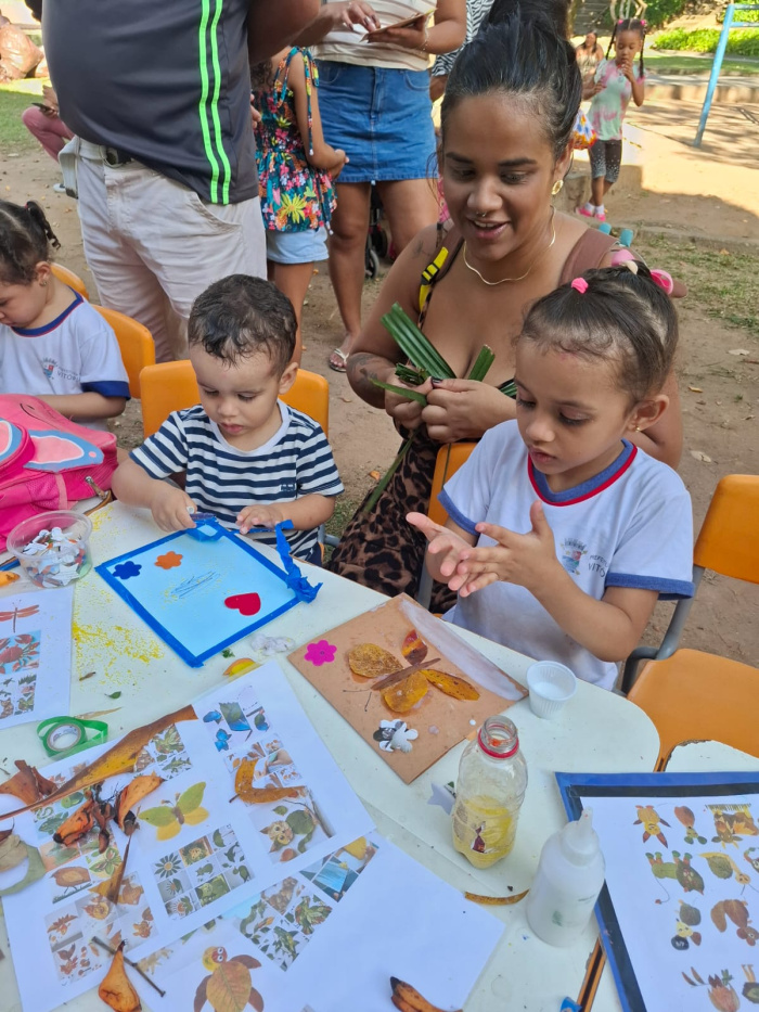 Festa da Família une a comunidade escolar no CMEI Sophia Musengny Loureiro