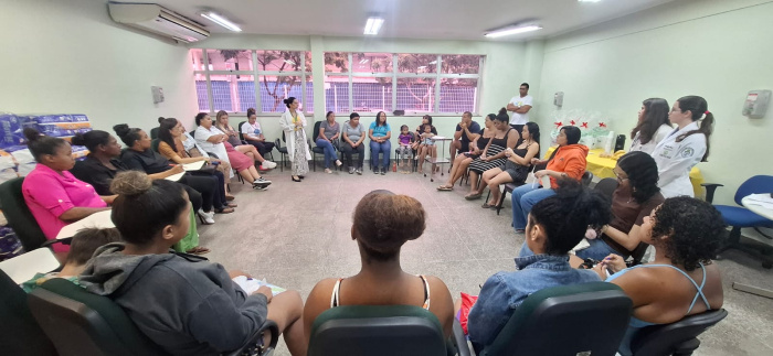 UBS da Praia do Suá promove ações de educação em saúde para gestantes do território