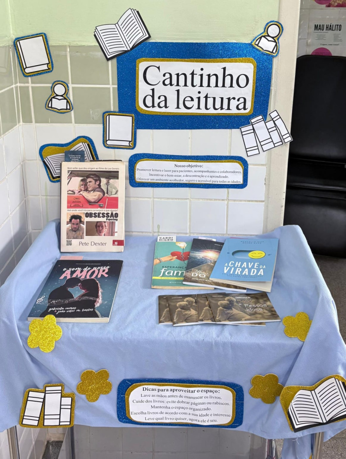 UBS do Forte São João ganha Cantinho da Leitura
