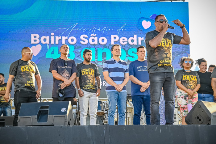 São Pedro celebra 48 anos com festa cultural e religiosa