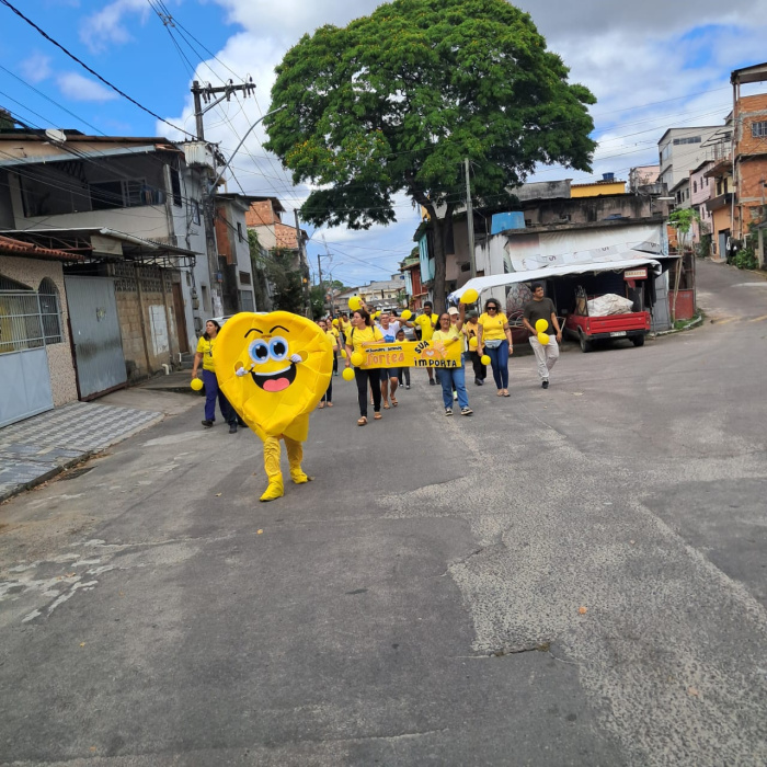 Unidades de Saúde realizam caminhadas pela campanha Setembro Amarelo