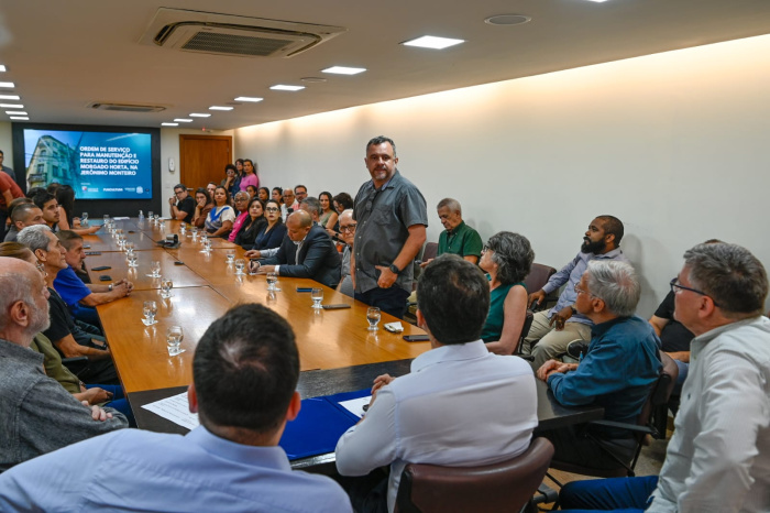 Ordem de Serviço para restauro do Edifício Morgado Horta