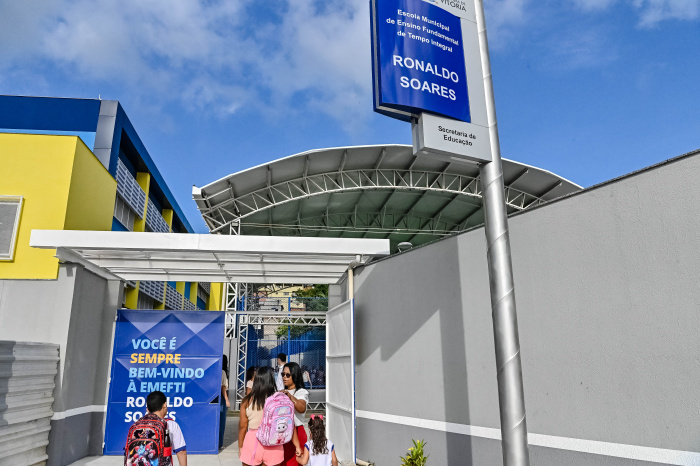 Inicio das Aulas na EMEF Ronaldo Soares