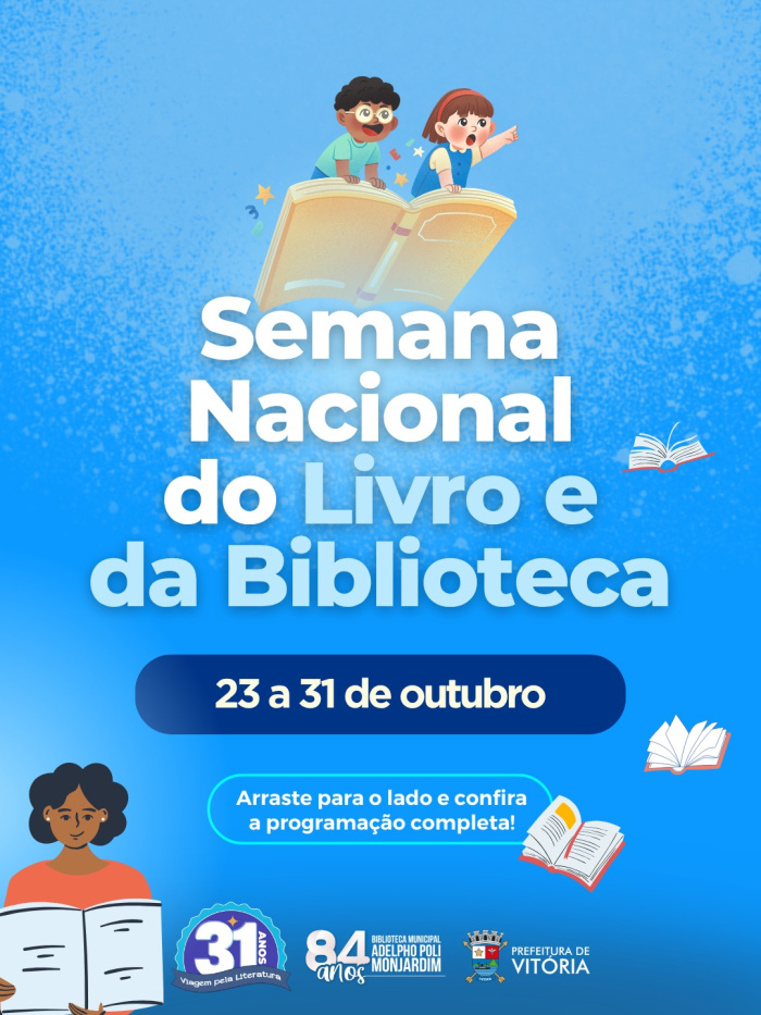 Semana Nacional do Livro e da Biblioteca 2025