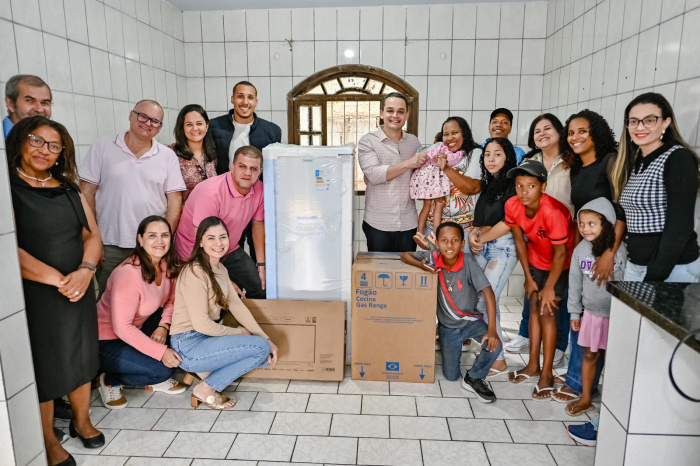 Entrega do Bônus Moradia no Bairro Santa Martha